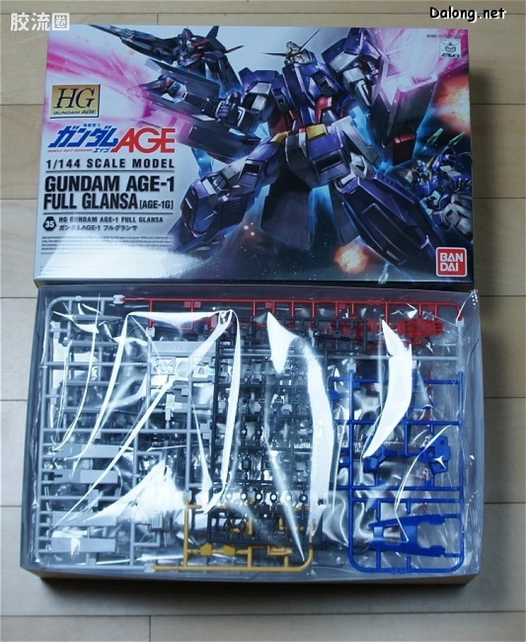 高达AGE HG AGE 普通版 35 高达AGE-1 全装备光辉型/浅滩型 - 图片